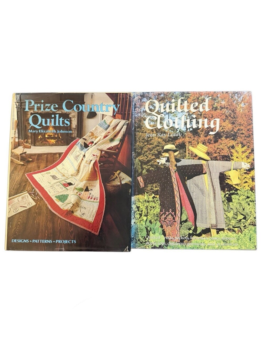 Lot (2) Of Vintage Quilting And Pattern Books